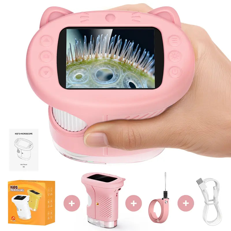 1000X Handheld Microscope for Kids