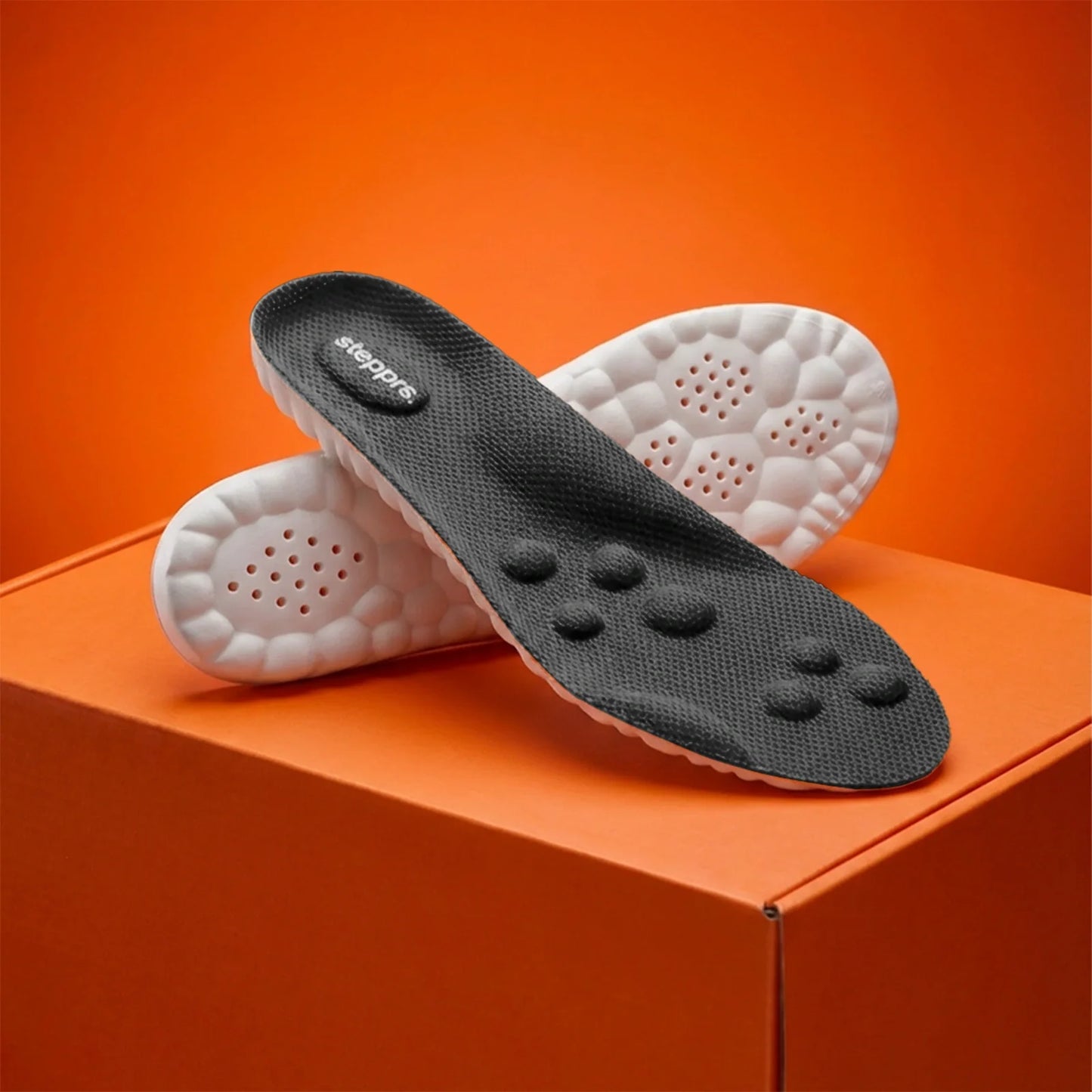4D Cloud Memory Foam Insoles – Arch Support, Shock Absorption & Massage for Men & Women