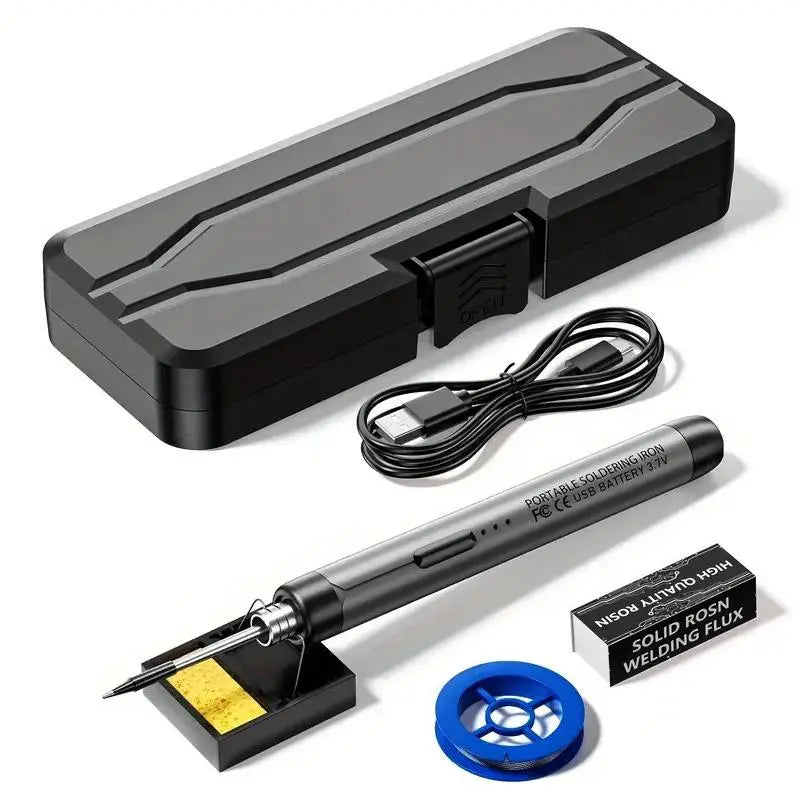 Wireless Soldering Iron, 3-speed Temperature Adjustable