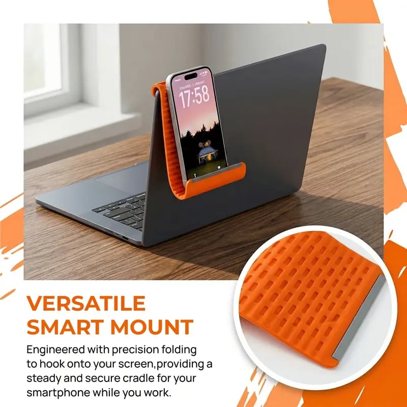 🔥2026 Flexible Silicone Aluminum Phone Stand