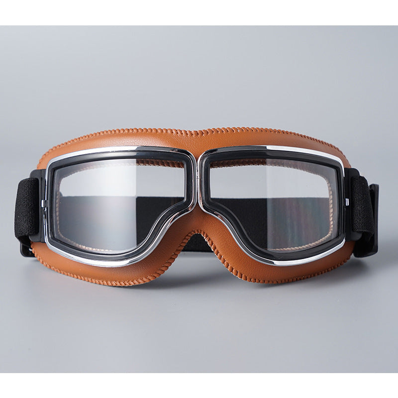 🥽 50% OFF NOW! 🏍️ Vintage Helmet Goggles Motorcycle Goggles – UV Protection, Anti-Fog & Adjustable Strap 🛡️