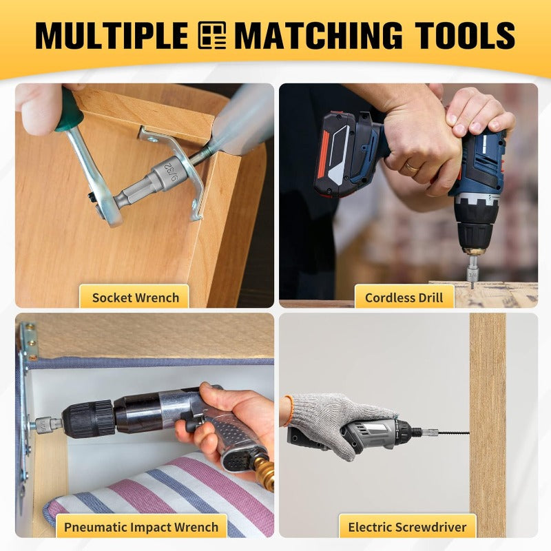 14 Pcs Nut Driver Bit Set