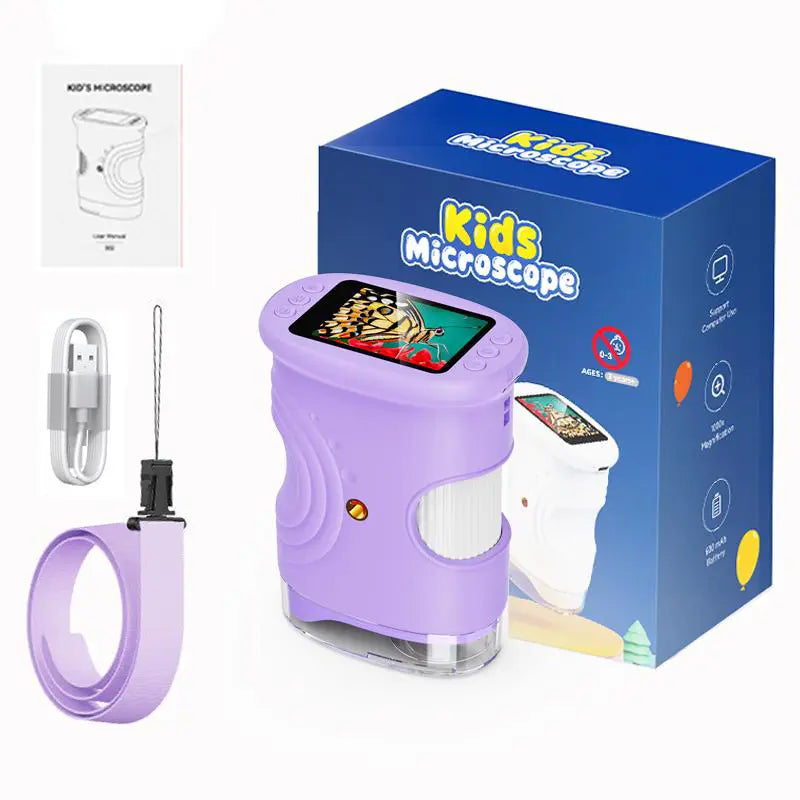 1000X Handheld Microscope for Kids
