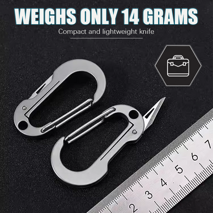 Multifunctional Titanium Keychain Knife