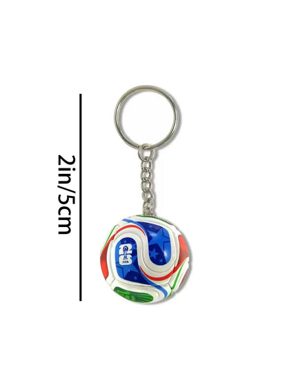 2026 Football Keychain Pendant Usa Canada Mexico World Cup Memorial Celebration Gift