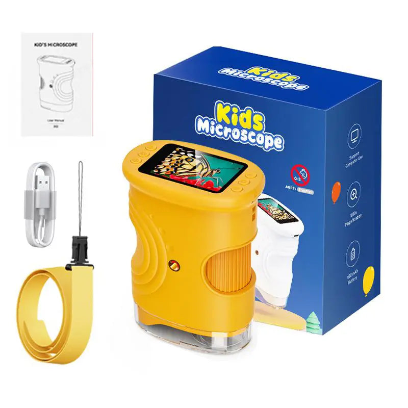 1000X Handheld Microscope for Kids