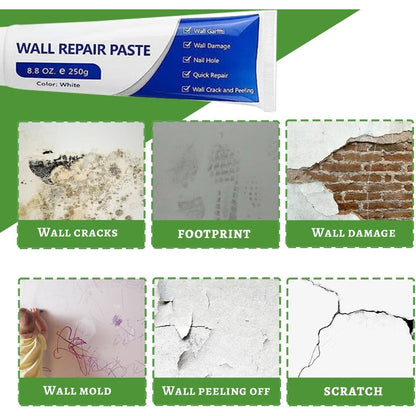 Quick-Dry Wall Repair Paste Kit