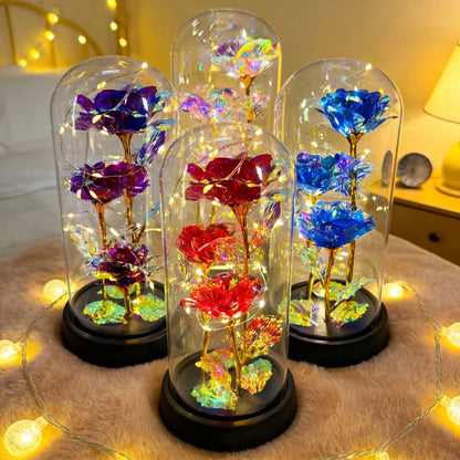 Mother's Day  Classic Gifts LED Everlasting Rose Eternal Flower