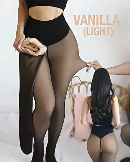 🏆#1 Bestselling🏆Magic Viral One-Seam Shaping Fleece Leggings Pantyhose