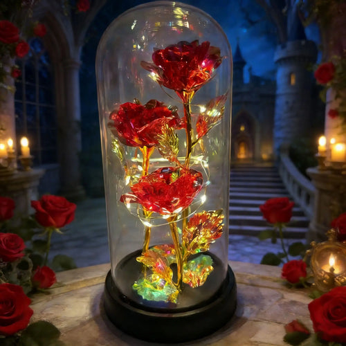 Mother's Day  Classic Gifts LED Everlasting Rose Eternal Flower