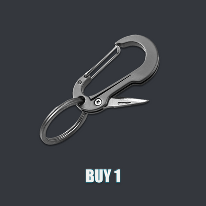 Multifunctional Titanium Keychain Knife