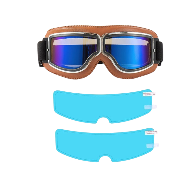 🥽 50% OFF NOW! 🏍️ Vintage Helmet Goggles Motorcycle Goggles – UV Protection, Anti-Fog & Adjustable Strap 🛡️
