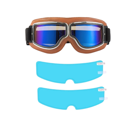 🥽 50% OFF NOW! 🏍️ Vintage Helmet Goggles Motorcycle Goggles – UV Protection, Anti-Fog & Adjustable Strap 🛡️