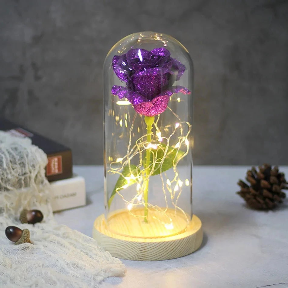 Enchanted Glitter Rose