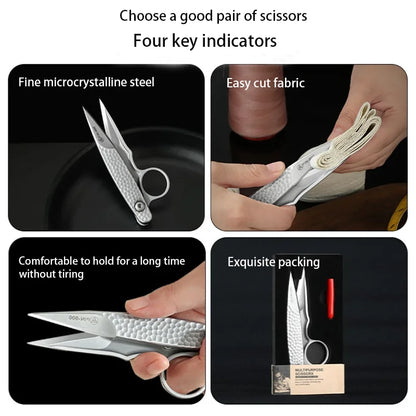 Rust-Resistant Microcrystalline Steel Scissors