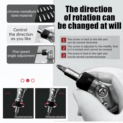 Dad's favorite gadget-49% OFF 🔥 11-in-1 Ratchet Screwdriver Set 🔧