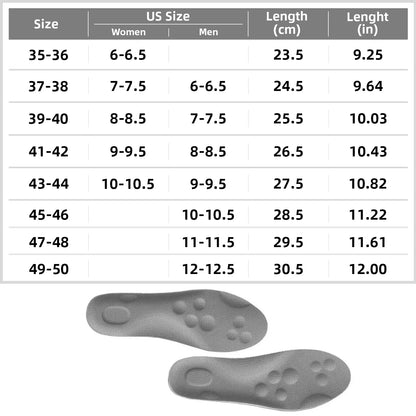 4D Cloud Memory Foam Insoles – Arch Support, Shock Absorption & Massage for Men & Women