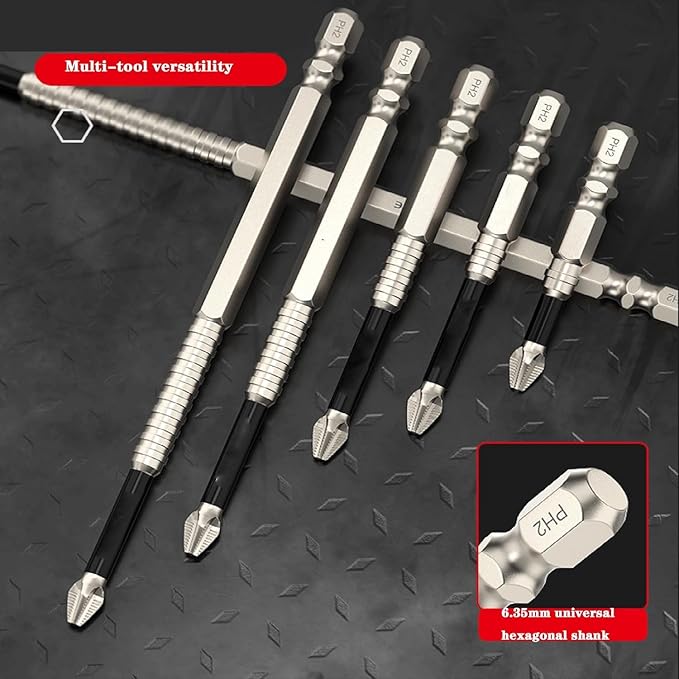 Anti Slip Screwdriver Bits for Dry Wall
