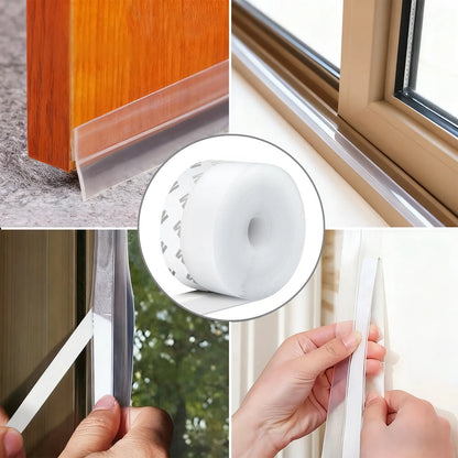 16.4Ft Door Weather Stripping, (1.38in Width) Tape