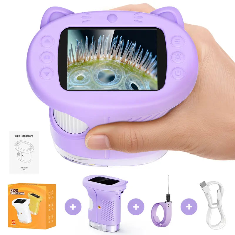 1000X Handheld Microscope for Kids