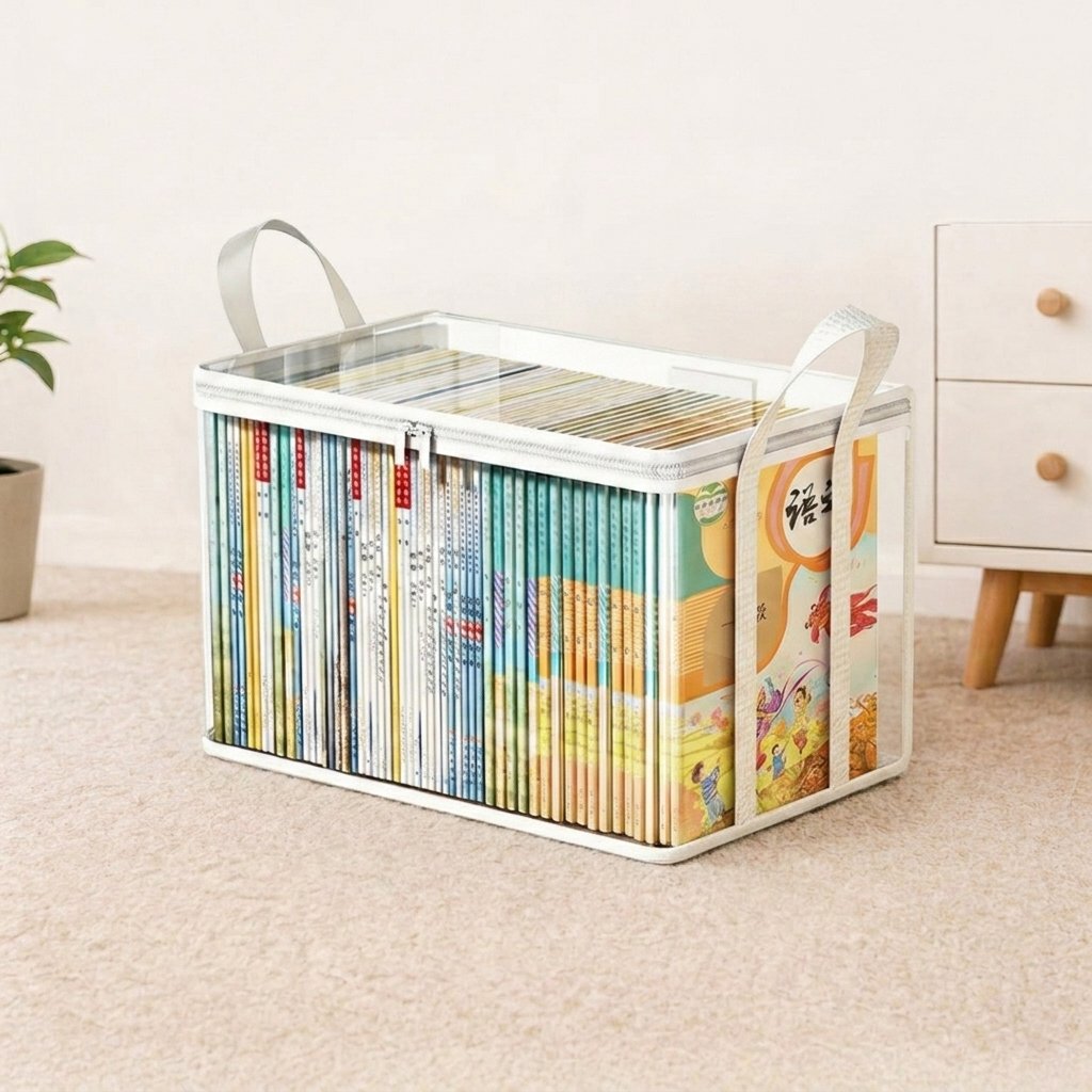 🎁 Last Day Sale 49% 📦Large Heavy-Duty Clear Storage Bag for Clothes, Bedding & Moving