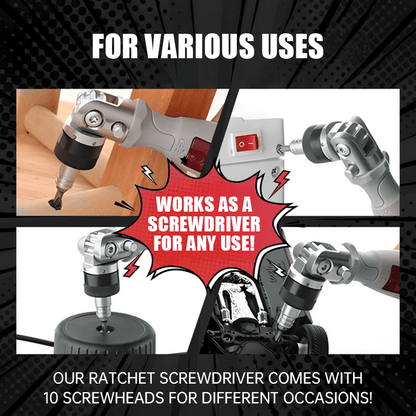 Dad's favorite gadget-49% OFF 🔥 11-in-1 Ratchet Screwdriver Set 🔧
